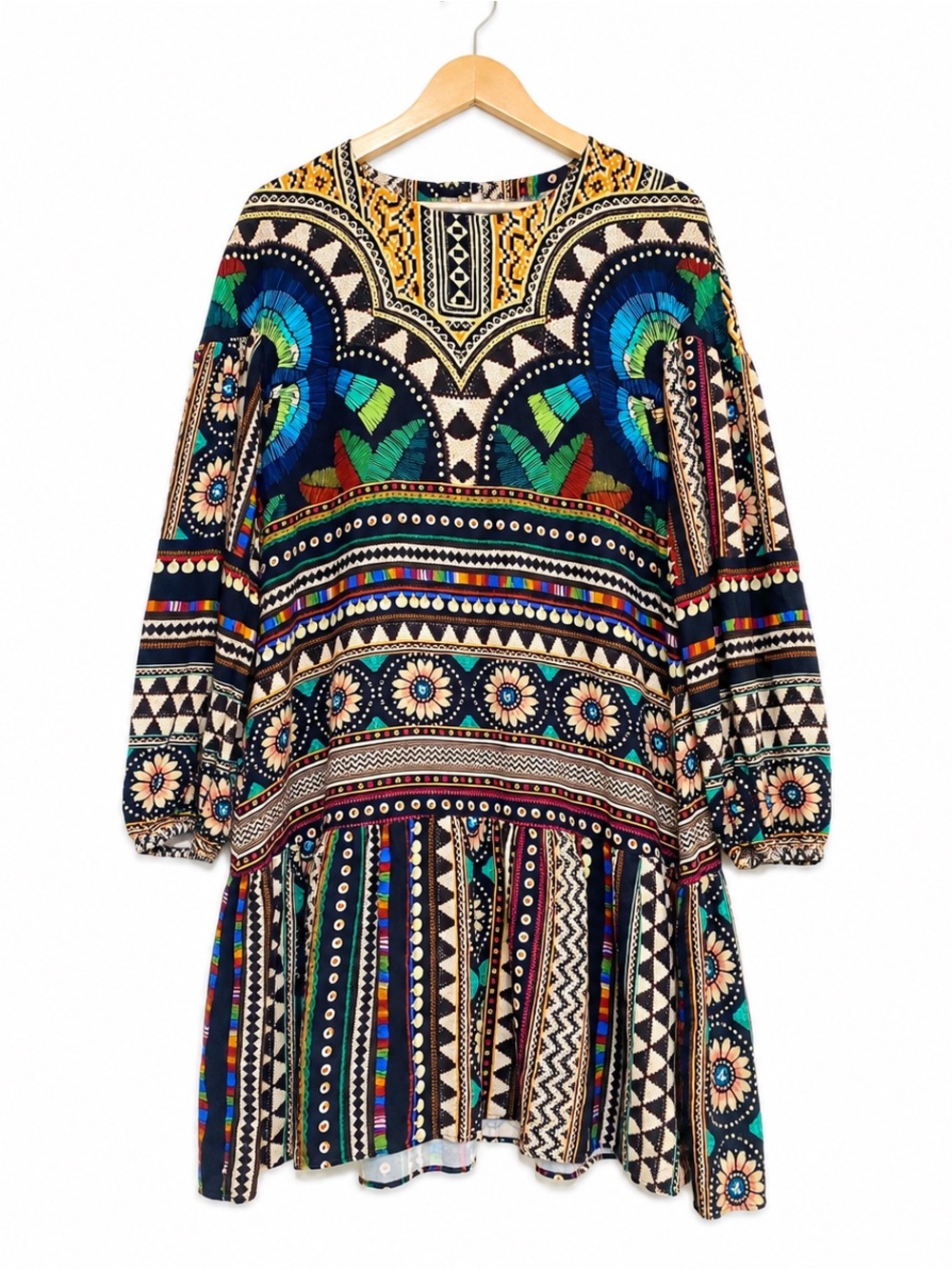 FARM Rio Anthropologie Carlotta Dress L